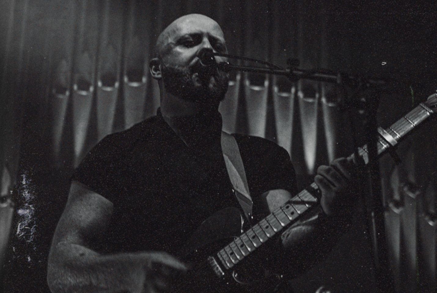 Man holding guitar